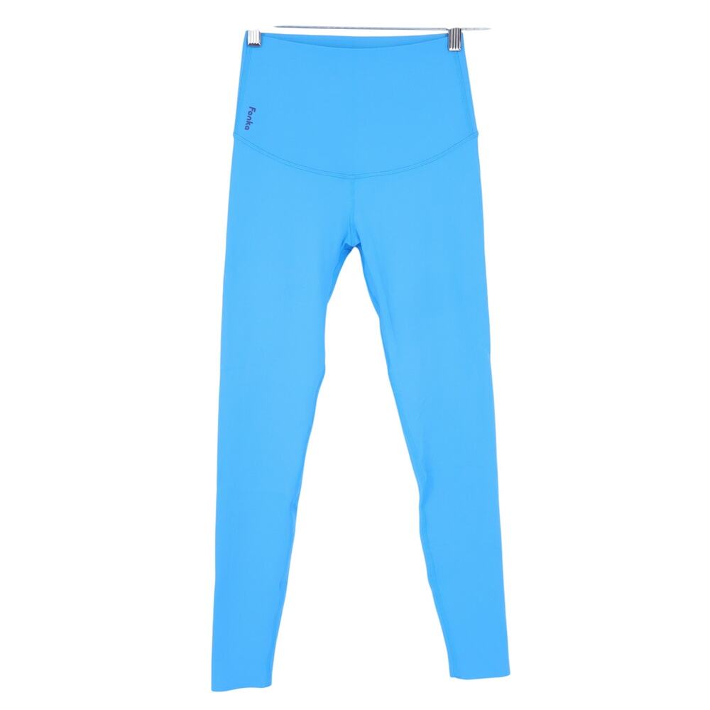 FANKA Body Sculpt 7/8 Leggings Light Blue Compression High Rise Active Women's 2